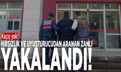 Kaçış yok! Hırsızlık ve uyuşturucudan aranan zanlı yakalandı