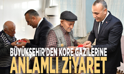 Büyükşehir'den Kore Gazilerine anlamlı ziyaret