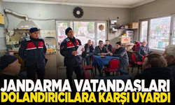 Jandarma dolandırıcılara karşı vatandaşları uyardı