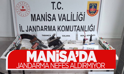 Manisa'da jandarma 2 ilçeye operasyon düzenledi