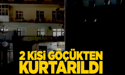 Konya'da 3 katlı çöken binada 2 kişi kurtarıldı