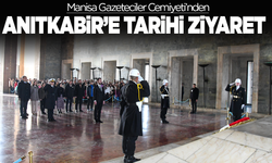 Manisa Gazeteciler Cemiyeti’nden Anıtkabir’e Tarihi Ziyaret