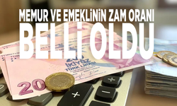 Memur ve emeklinin zam oranı belli oldu