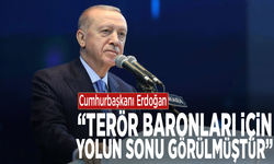 Cumhurbaşkanı Erdoğan: "Terör baronları için yolun sonu görülmüştür"