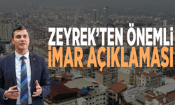 Zeyrek’ten önemli imar açıklaması