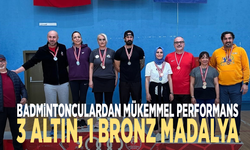 Badmintonculardan mükemmel performans: 3 altın, 1 bronz madalya