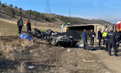 Ankara'da korkunç kaza! 3 belediye personeli feci şekilde can verdi