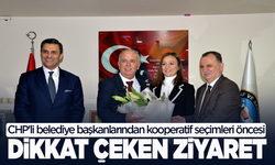 CHP'li belediye başkanlarından kooperatif seçimleri öncesi dikkat çeken ziyaret