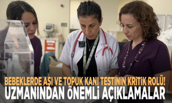 Bebeklerde aşı ve topuk kanı testinin kritik rolü! Uzmanından önemli açıklamalar