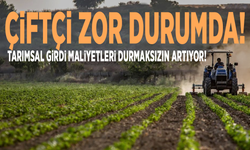 Çiftçi zor durumda! Tarımsal girdi maliyetleri durmaksızın artıyor