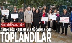 Manisa'da HPV aşısı çağrısı: Rahim ağzı kanseriyle mücadele için toplandılar