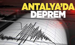 Son dakika | Antalya'da 4.5 büyüklüğünde deprem