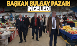 Başkan  Bulgay'dan pazarcı esnafına ziyaret