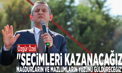 Özgür Özel: "Seçimleri kazanacağız, mağdurların ve mazlumların yüzünü güldüreceğiz"