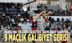 Manisa'nın tek kadın basketbol takımı rakip tanımıyor: 9 maçlık galibiyet serisi