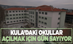 Kula'da okullarda geri sayım başladı