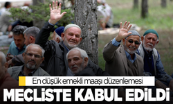 En düşük emekli maaşı düzenlemesi Meclis'te kabul edildi