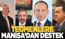 Manisa'dan teğmenlere destek!