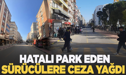 Manisa'da hatalı park eden araç sürücülerine ceza yağdı