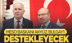 MESO Başkanı Akyüz de Destan Bulgay'ı destekleyecek