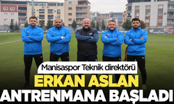 Manisaspor’da Erkan Aslan ilk antremanına çıktı