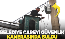 Manisa'nın o ilçesinde belediye, güvenlik kamerasıyla mahalleyi koruyor
