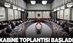 Kabine toplantısı başladı