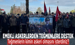 Emekli askerlerden teğmenlere destek: Teğmenlerin kimin askeri olmasını isterdiniz?