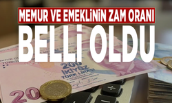 Memur ve emeklinin zam oranı belli oldu