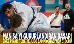 Manisa’yı gururlandıran başarı: Enes Pınar, Türkiye Judo Şampiyonası’nda 3. oldu