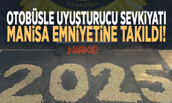 Otobüsle uyuşturucu sevkiyatı Manisa Emniyetine takıldı!