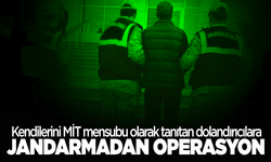 Kendini MİT mensubu olarak tanıtan dolandırıcılara jandarmadan operasyon: 5 gözaltı