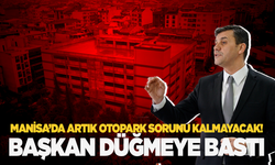 Başkan Zeyrek düğmeye bastı: Manisa'da otopark sıkıntısı kalmayacak!