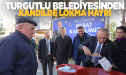 Turgutlu Belediyesinden Berat Kandili’nde lokma hayrı