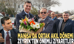 Manisa'da ortak akıl dönemi! Zeyrek'ten önemli ziyaretler