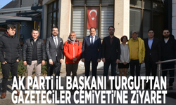 AK Parti İl Başkanı Turgut’tan Gazeteciler Cemiyeti'ne ziyaret