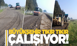 Büyükşehir bozulan yolları bakıma aldı