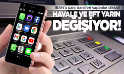 IBAN'a para transferiyle ilgili önemli adım!