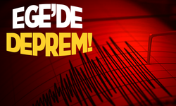 Ege Denizi'nde 5.2 büyüklüğünde deprem!