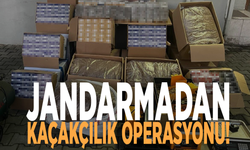 Jandarmadan kaçakçılık operasyonu!