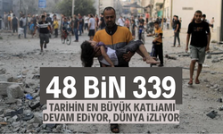 İsrail öldürdü, dünya izledi! 48 bin 339!