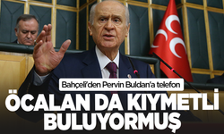Bahçeli'den Pervin Buldan'a telefon