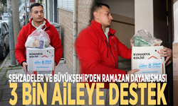 Şehzadeler ve Büyükşehir'den Ramazan dayanışması: 3 bin aileye destek