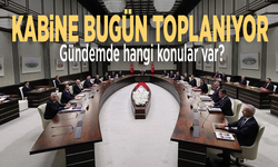 Kabine bugün toplanıyor: Gündemde hangi konular var?