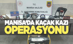 Manisa'da kaçak kazı operasyonu: 5 kişi yakalandı