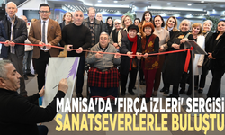 Manisa'da 'Fırça İzleri' sergisi sanatseverlerle buluştu