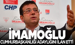 İmamoğlu resmen Cumhurbaşkanlığı adaylığını duyurdu