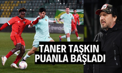 Taner Taşkın puanla başladı