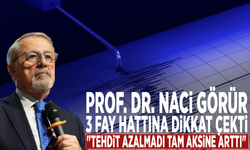 Naci Görür, 3 fay hattına dikkat çekti: "Tehdit azalmadı tam aksine arttı"
