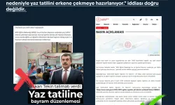 MEB : Yaz tatili erkene çekilmedi!